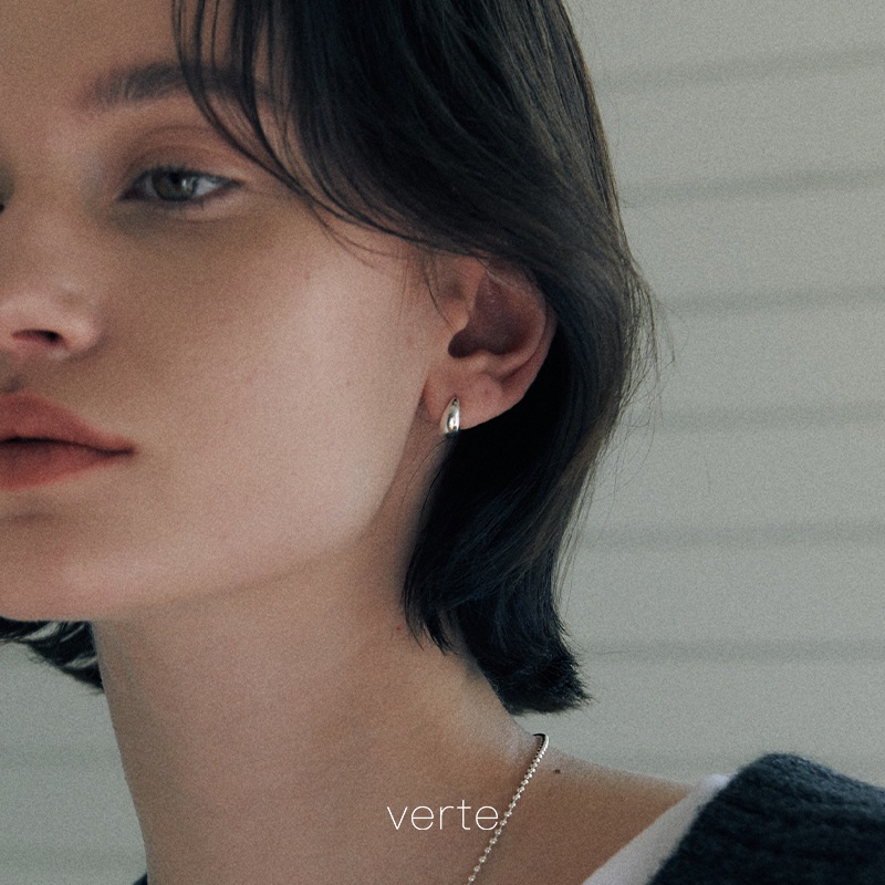 [925 silver] Deux.silver.82 / pigling イヤリング (silver)