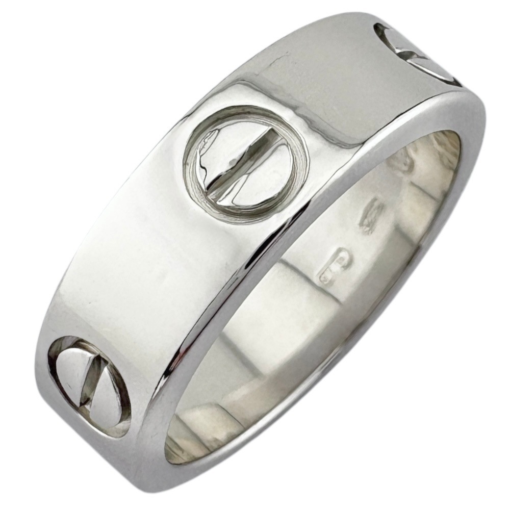 カルティエ ラブ リング 指輪 12.5号 18金 K18ホワイトゴールド CARTIER 中古