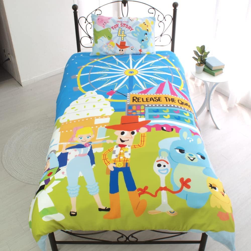 トイストーリー 布団カバー3点セット シングル 【Disney/ディズニー】敷布団カバー かけ布団カバー 枕カバー シングルロング SB-627-D
