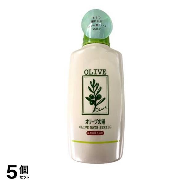 オリーブの湯(入浴剤) フレッシュシトラスの香り 500mL 5個セット