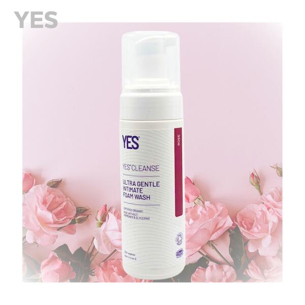 YES インティメイト・フォームウォッシュデリケートゾーン用ソープ / ローズの香り150ml [4個セット] C:5060104170677 アジュマ