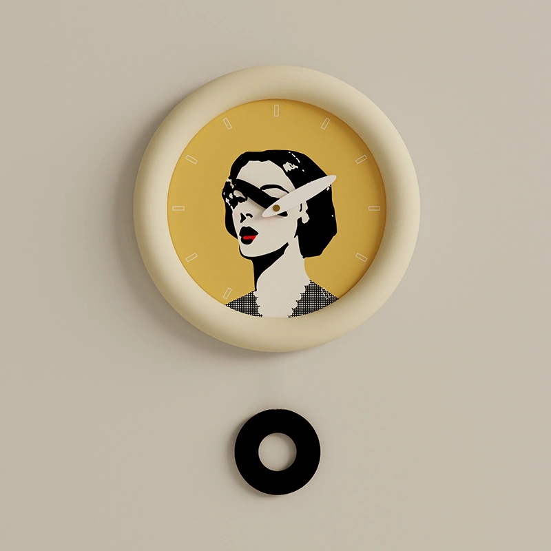 【急速出荷!】アートデコレーション時計壁リビングの寝室サイレントウルトラサイレントホームクリエイティブシンプルシンプルモダンハイレベルデザイン