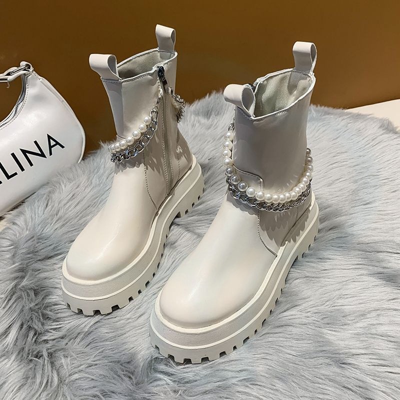 チェルシーブーツ レディース 2024新作ホットスタイルネットセレブニッチ24英国風ブーツショート