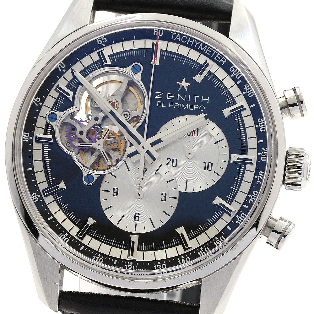 ゼニス ZENITH 03.2042.4061/21.C496 エルプリメロ クロノマスター スペシャルエディション 自動巻き メンズ 良品 箱・保証書付き_898945【中古】 279,360円