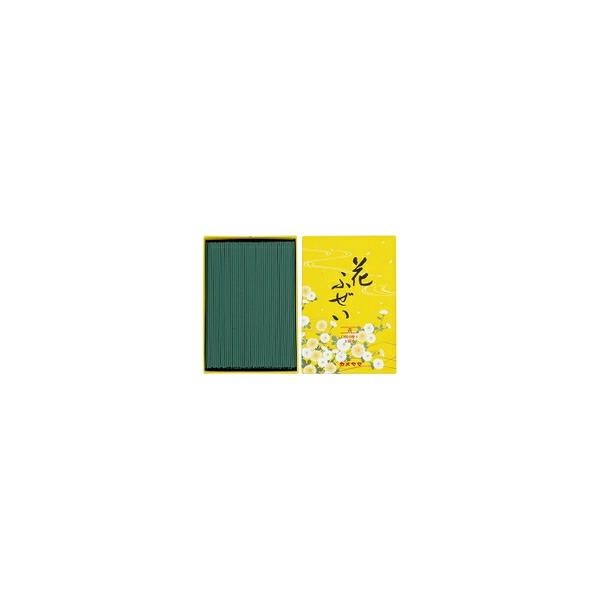 10個セット/カメヤマ 花ふぜい 黄 白檀の香り お線香 徳用大型