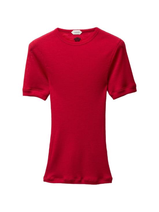 VERSACE Women Sweater 1024506 1A175481RB30 Red