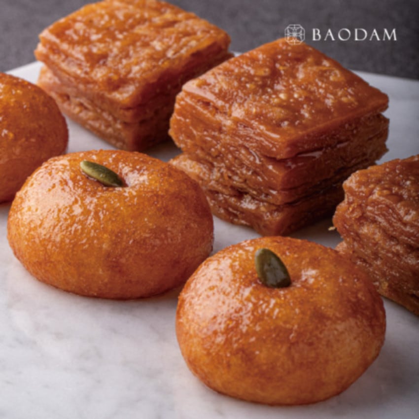 バオダム 個性酒楽 個性薬と手作り韓菓 高級 伝統菓子 個別包装 韓国料理デザート6個セット