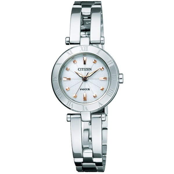 NA15-1572C wicca (ウィッカ) ソーラーテック腕時計 (レディースウォッチ)