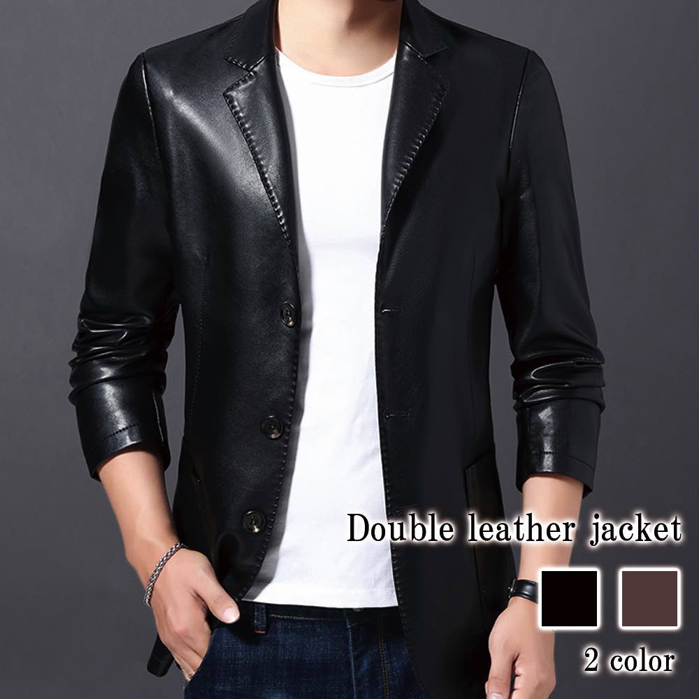 テーラードジャケット メンズ ダブルレザージャケット 中綿 30代 厚手 チェック コーデュロイ テーラード 春 おしゃれ カジュアル 白 Tシャツ セール ステンカラー スーツ ブルゾン 秋 テーラ