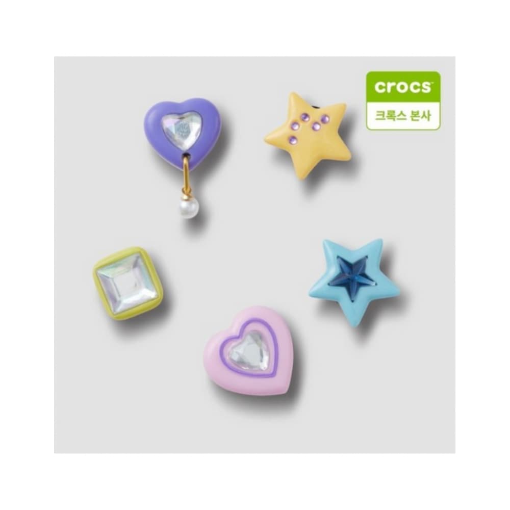 クロックス ジュエルデコ 5個セット ジビッツチャーム 10015543