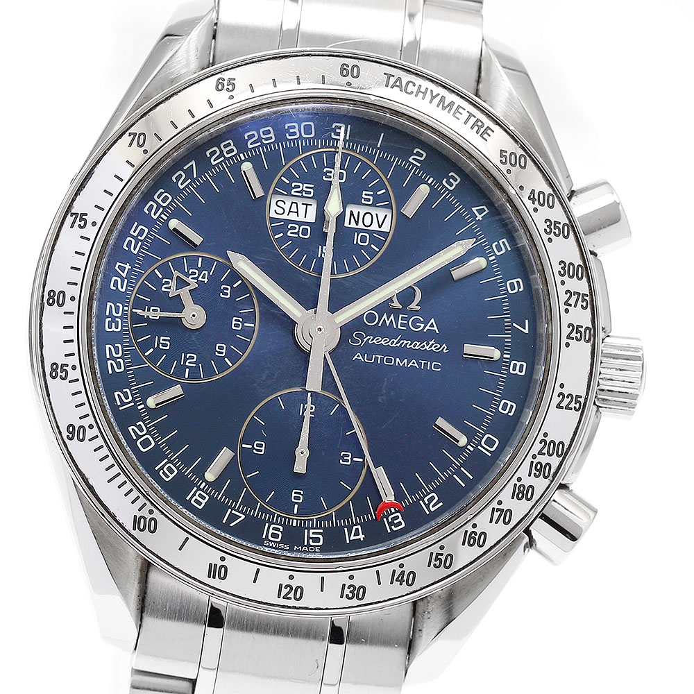 オメガ OMEGA 3523.80 スピードマスター トリプルカレンダー クロノグラフ 自動巻き メンズ _902706【中古】