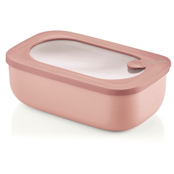 Guzzini レクタングルエアタイトレンジコンテナー Store&More (4P) ピンクピーチブロッサム 171001251CN