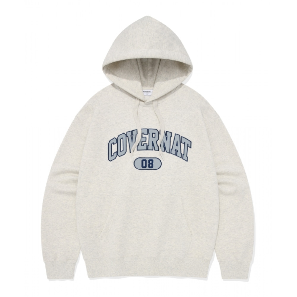 COVERNAT アーチロゴパーカーオートミール
