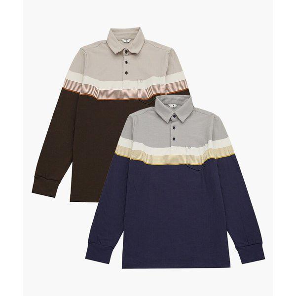 ストライプカラーTシャツ PPTS3403