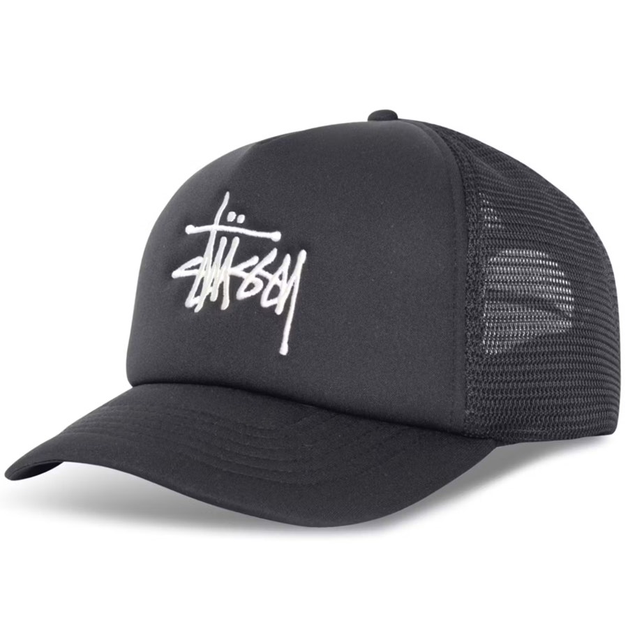 STUSSY BIG BASIC TRUCKER CAP キャップ 男女兼用