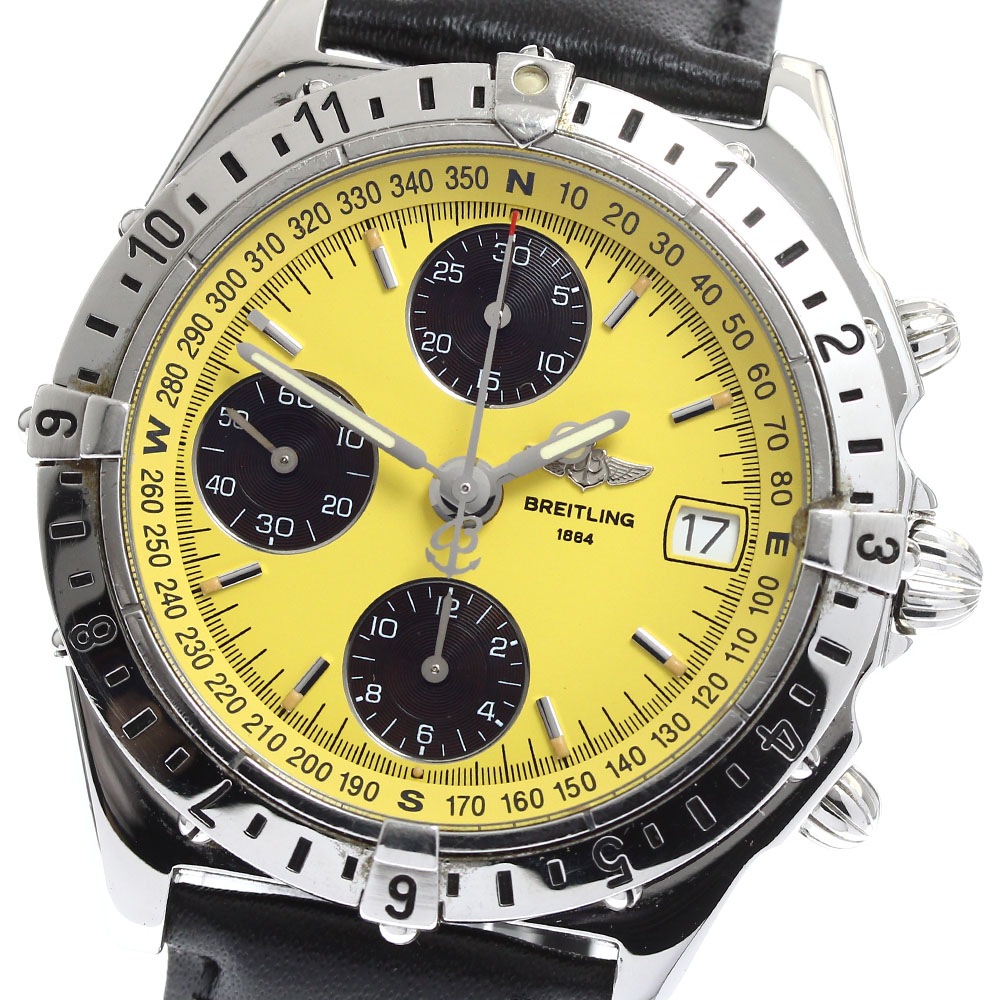 ブライトリング BREITLING A20048 クロノマット ロンジチュード デイト クロノグラフ 自動巻き メンズ _885847【中古】