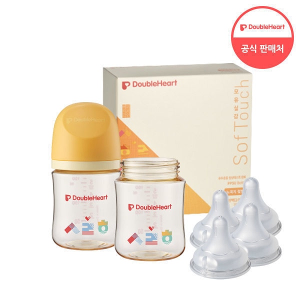 第3世代160mlヘリテージツインパック(哺乳瓶2個)+乳首4個