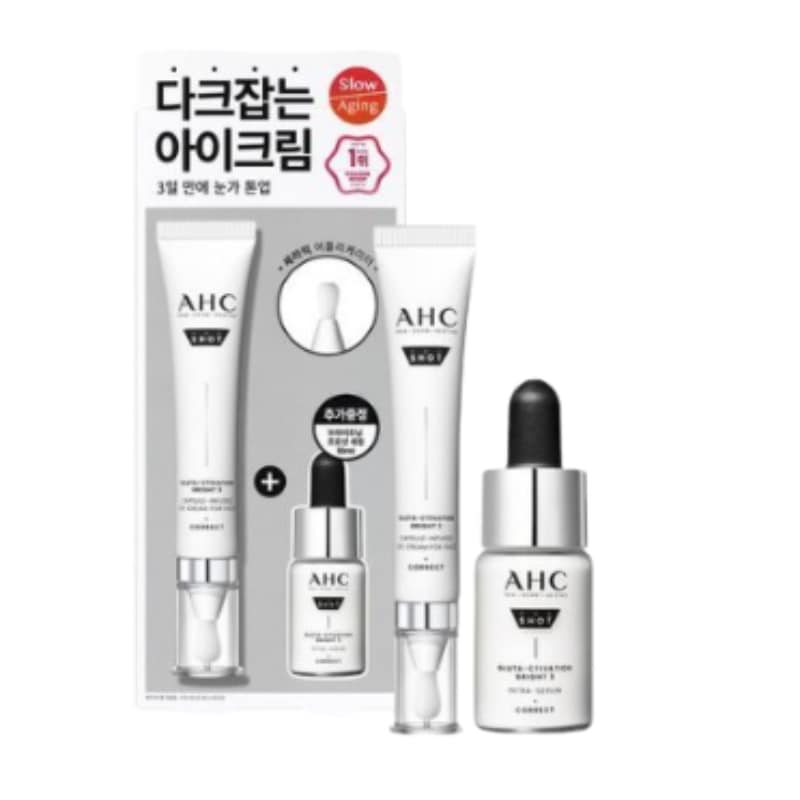 【/限定企画】プロショット グルタ ブライト アイクリーム フォーフェイス 30ml エディション (+セラム10ml) エイジングケア