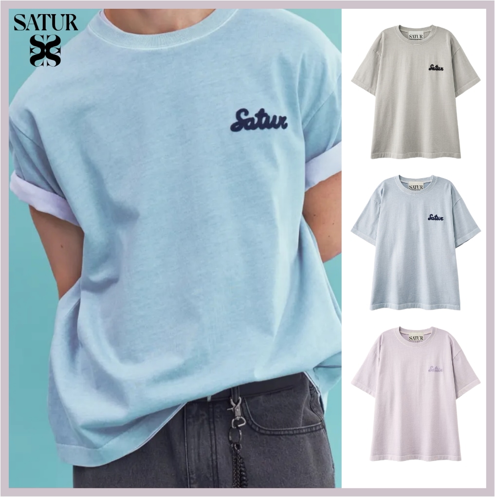 Flowing Small Logo Dyed T-Shirt