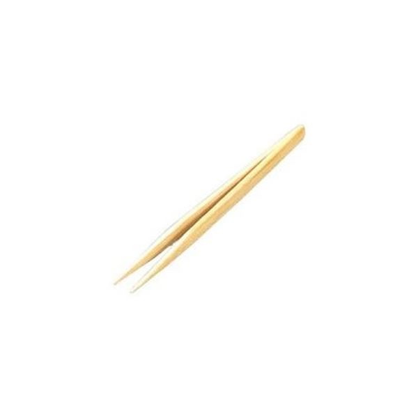 （まとめ）竹製ピンセット 150mm [x10セット]その他