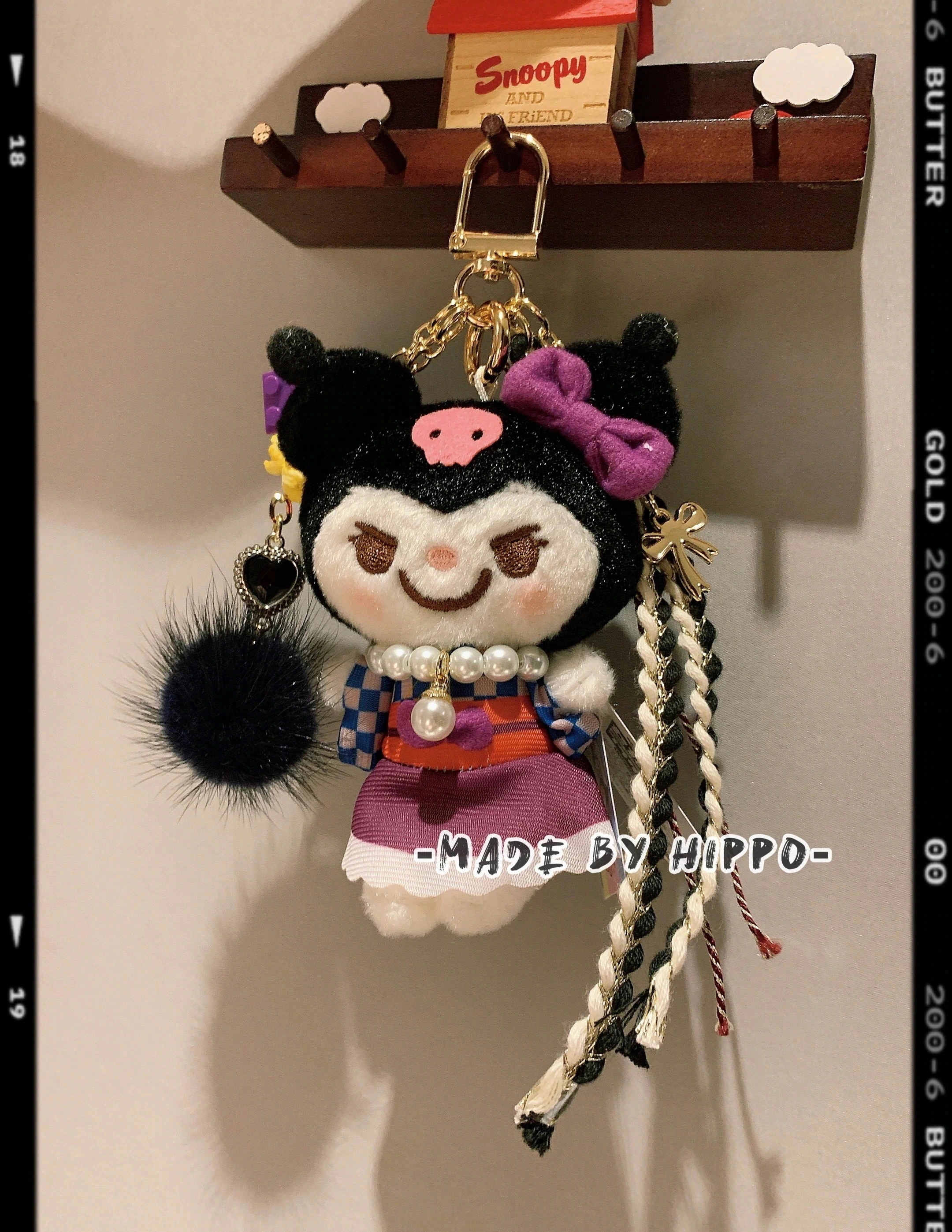 甘クール風!マイメロディクロミバッグストラップ