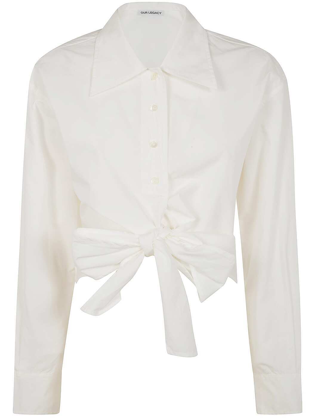 W4242NW WHITE ORGANIC 秋冬2024 シャツ レディース ia