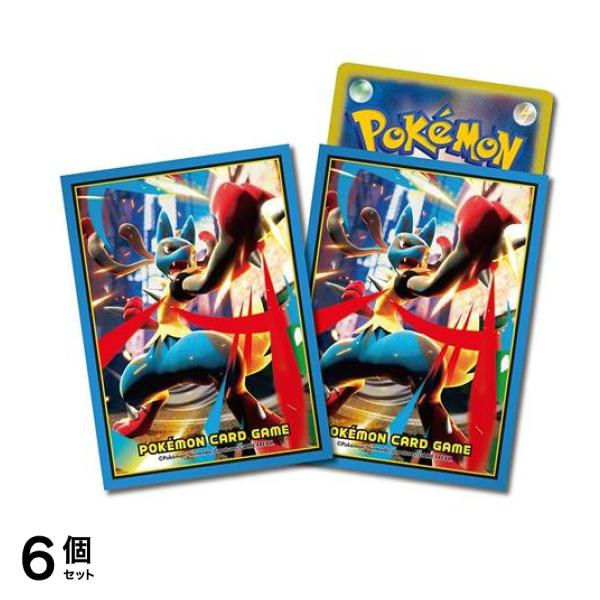 ポケモンカードゲーム デッキシールド メガルカリオ 64枚入 6個セット 5,653円