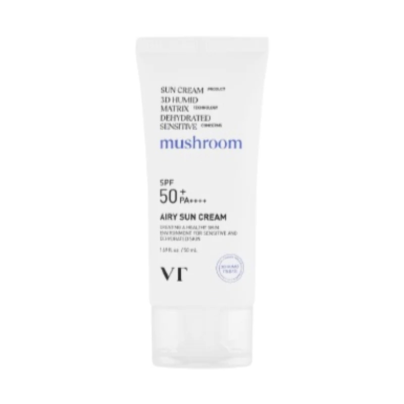 エアリー日焼け止め 50ml SPF 50+ PA++++ #3D humid matrix dehydrated sensitive mushroom #moist blending ex