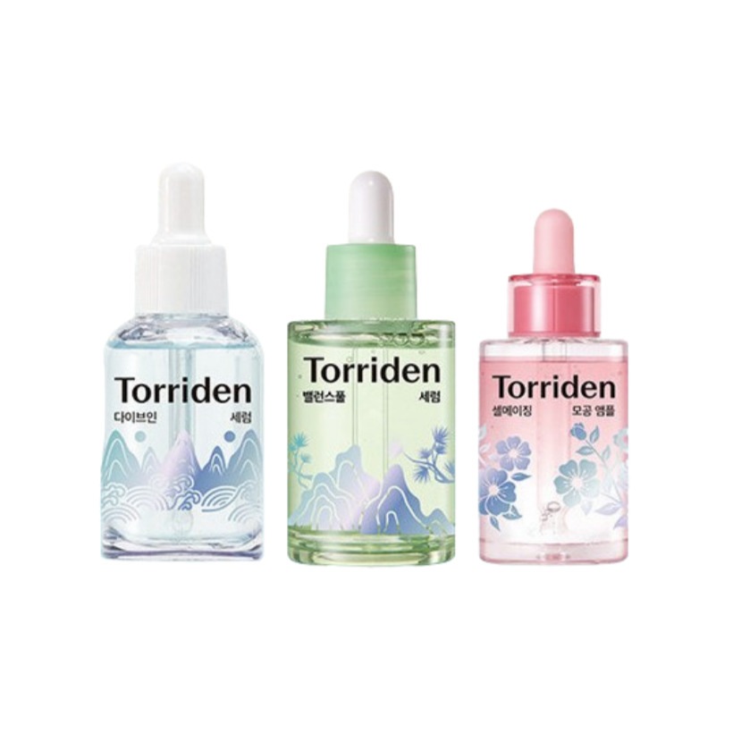 [25SS/New]ダイブインセラム30ml+バランスフルセラム30ml+セルメイジング毛穴アンプル20m #トリーデンポップアップ限定企画セット