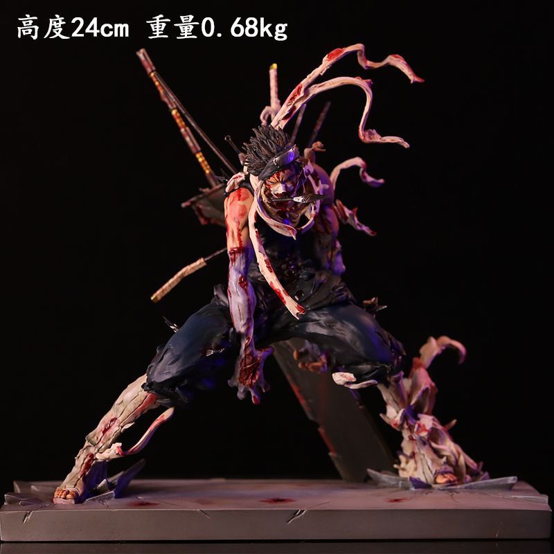 火影忍者の手は麻薬中毒の鉄の幕をして更にカカシの共鳴の鬼人gkの彫像のモデルを切って土のアニメを持ちます