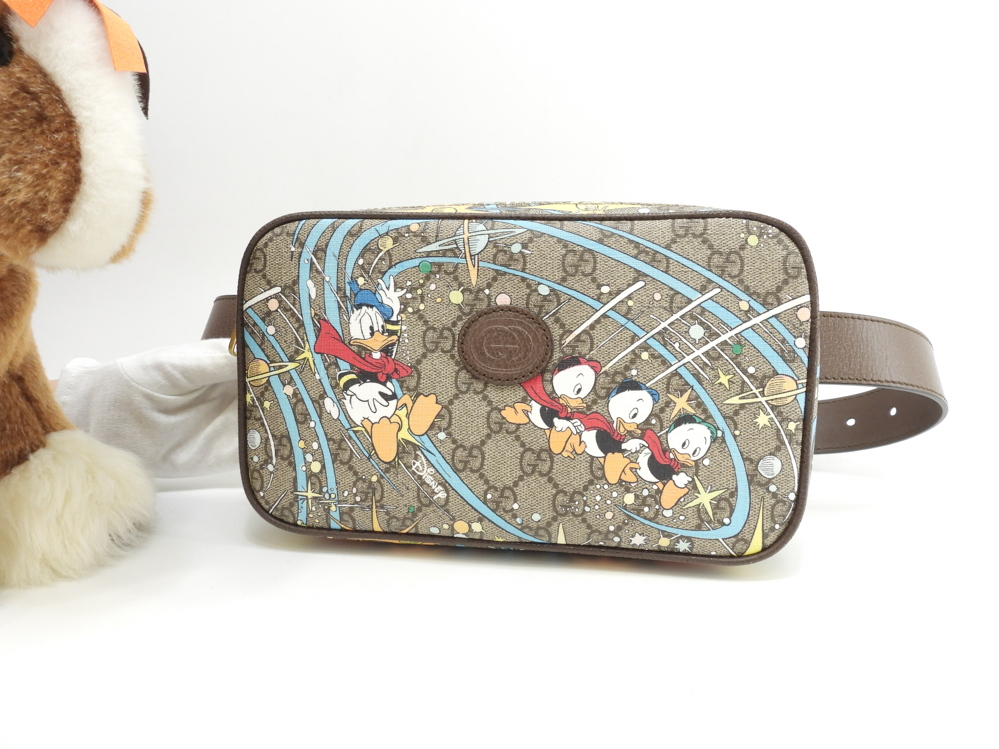 ボディバッグ ドナルドダック オールドGG 限定ディズニーコラボ ベルトバッグ 極美品@ 3