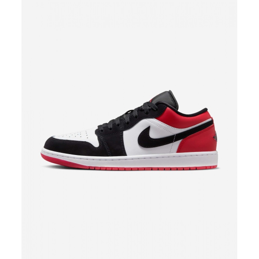 NIKE エア ジョーダン 1 ロー SE M - ホワイト:バスティ レッド:ブラック