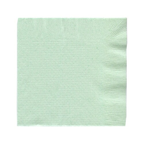 カラーナプキン　4ツ折　色ちかる　グリーン　100枚×100袋入り【メーカー直送・代引き不可・時間指定不可・沖縄北海道離島不可】