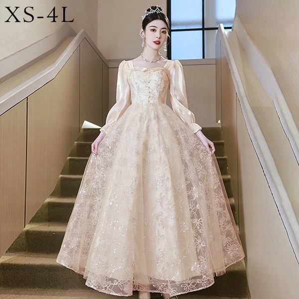 ドレス 大人 ピアノ 発表会 ロングドレス 演奏会 演奏会用ドレス ピアノ発表会 結婚式 高校生 パーティードレス 演奏会ドレス 母親 コンクール イブニングドレス ロング 大きいサイズ 小さいサイズ