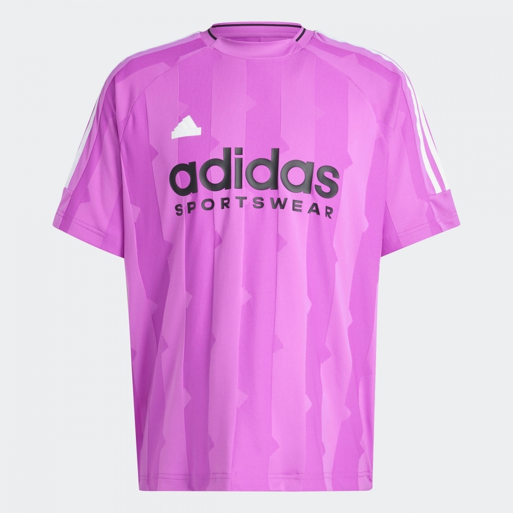 アディダスタイロジャカードジャージ-パープル/IX1333