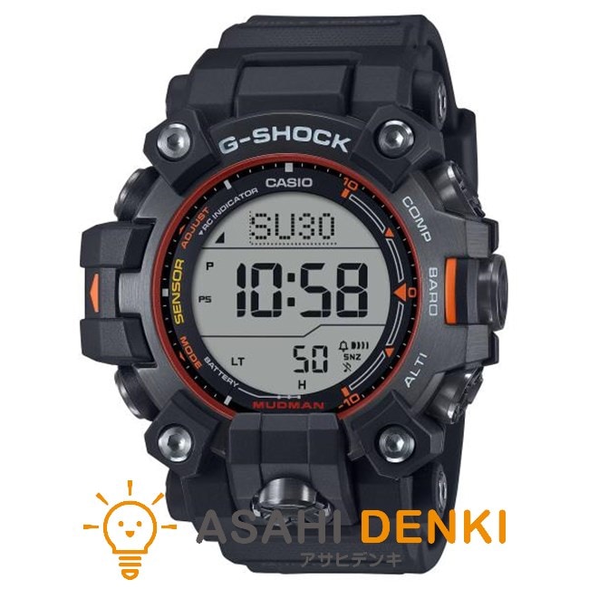 腕時計・時計 カシオ GW-9500MEC-1JF G-SHOCK MASTER OF G MUDMAN EMERGENCY COLOR CASIO