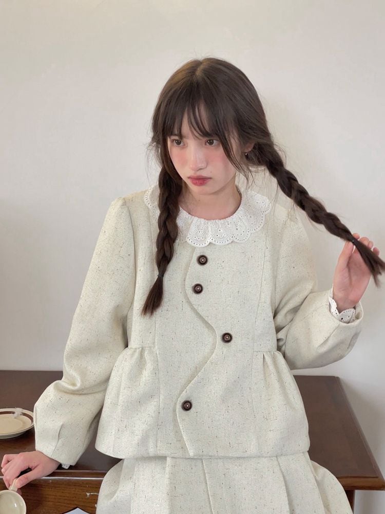 セットアップ 春 ニューデザイン カジュアル 着痩せ トップス スカート セット