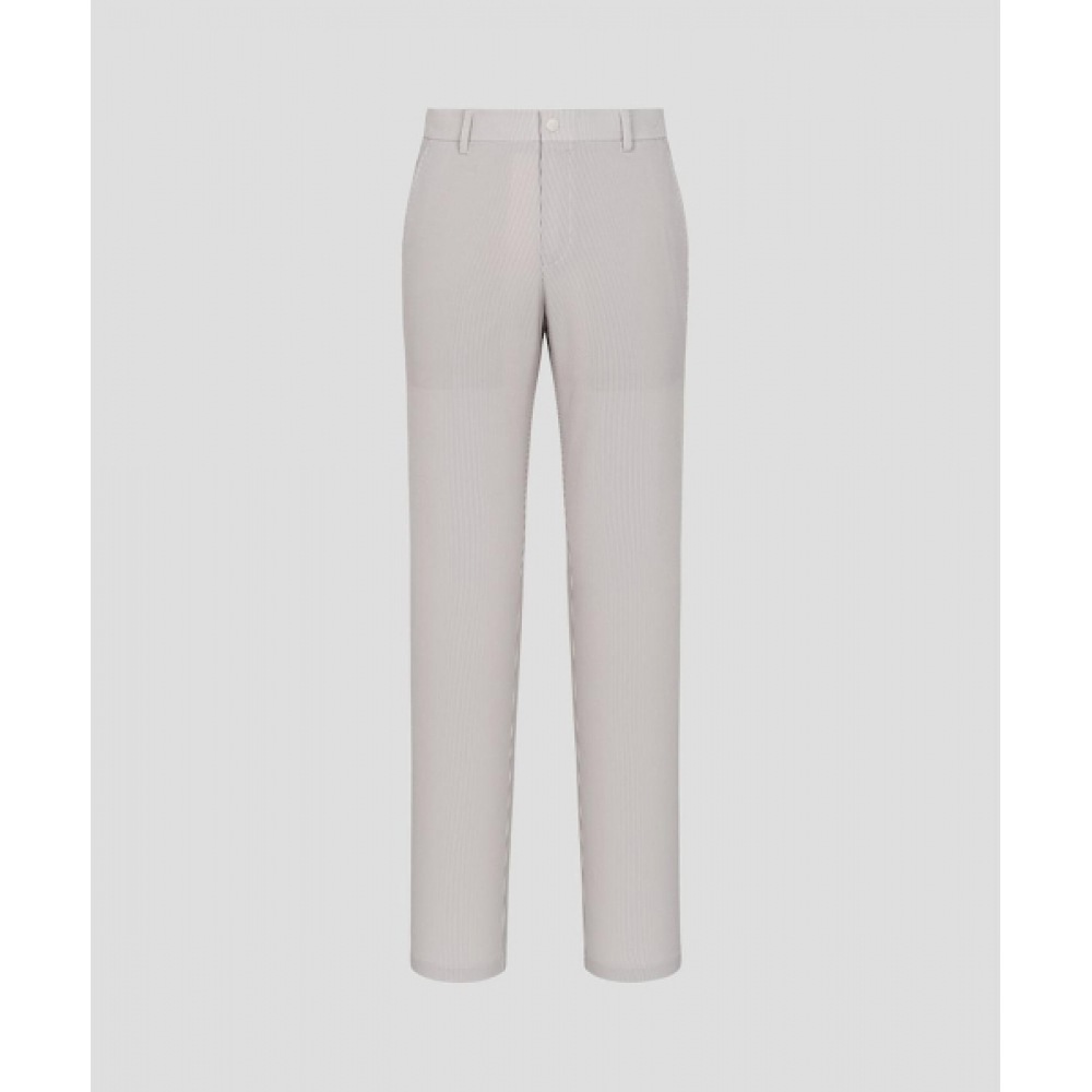 BEANPOLE GOLF メンズシーサッカースリムパンツベージュ