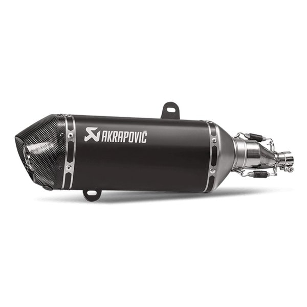 スリップオンライン ステン ブラック EC VESPA GTS 125 21-23/150i.e Super 21-23 S-VE125SO2-HZBL