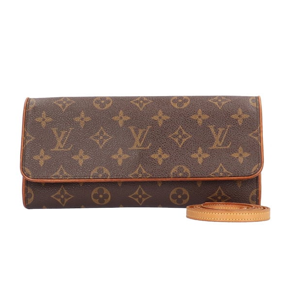 Qoo10] Louis Vuitton ルイヴィトン ポシェットツインGM モノ