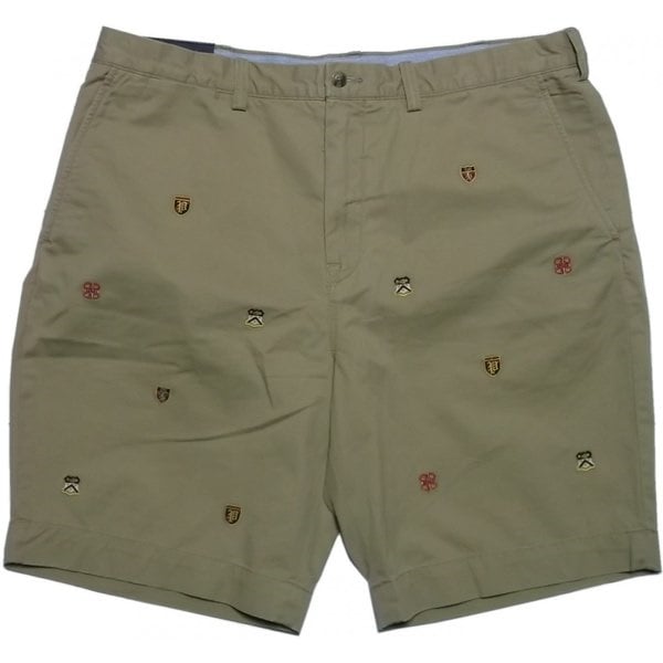 ショートパンツ 刺繍 ショーツ ベージュ PR3-133