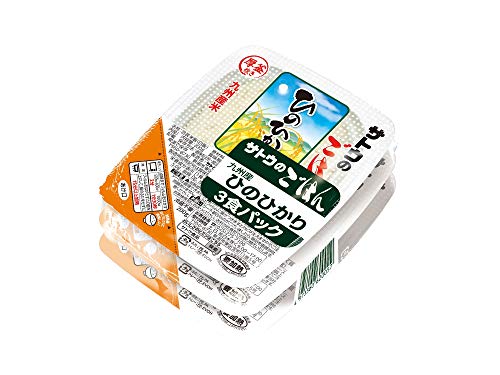 サトウ サトウのごはん ひのひかり 3食パック ×12袋
