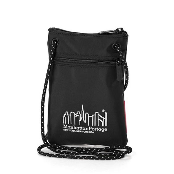 マンハッタンポーテージ Manhattan Portage Reflective Buffalo Pouch ショルダーポーチ ショルダーバッグ MP1097-BLK