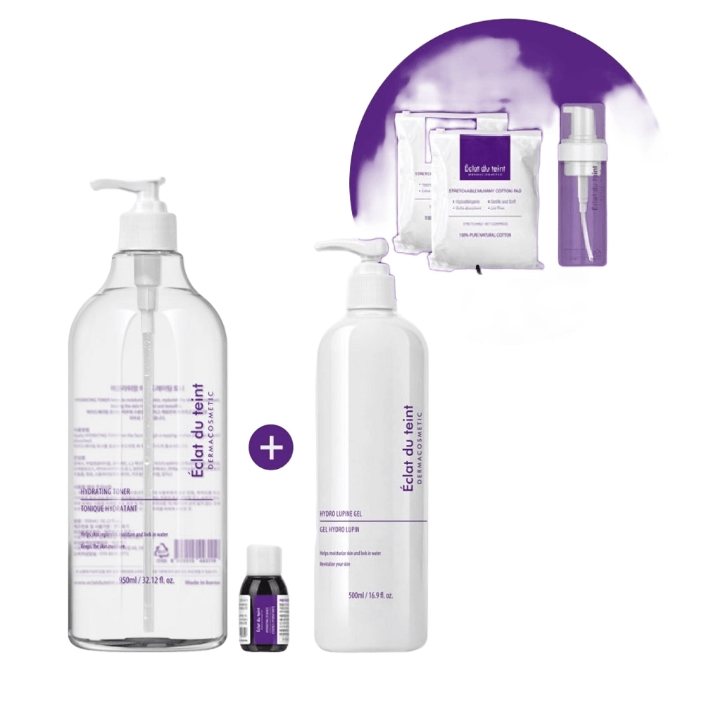 エクラデュタン マミーパック マミーセット トナー950ml+プロモーター30ml+ルフィンゲル500ml+マミーパッド2+空き瓶