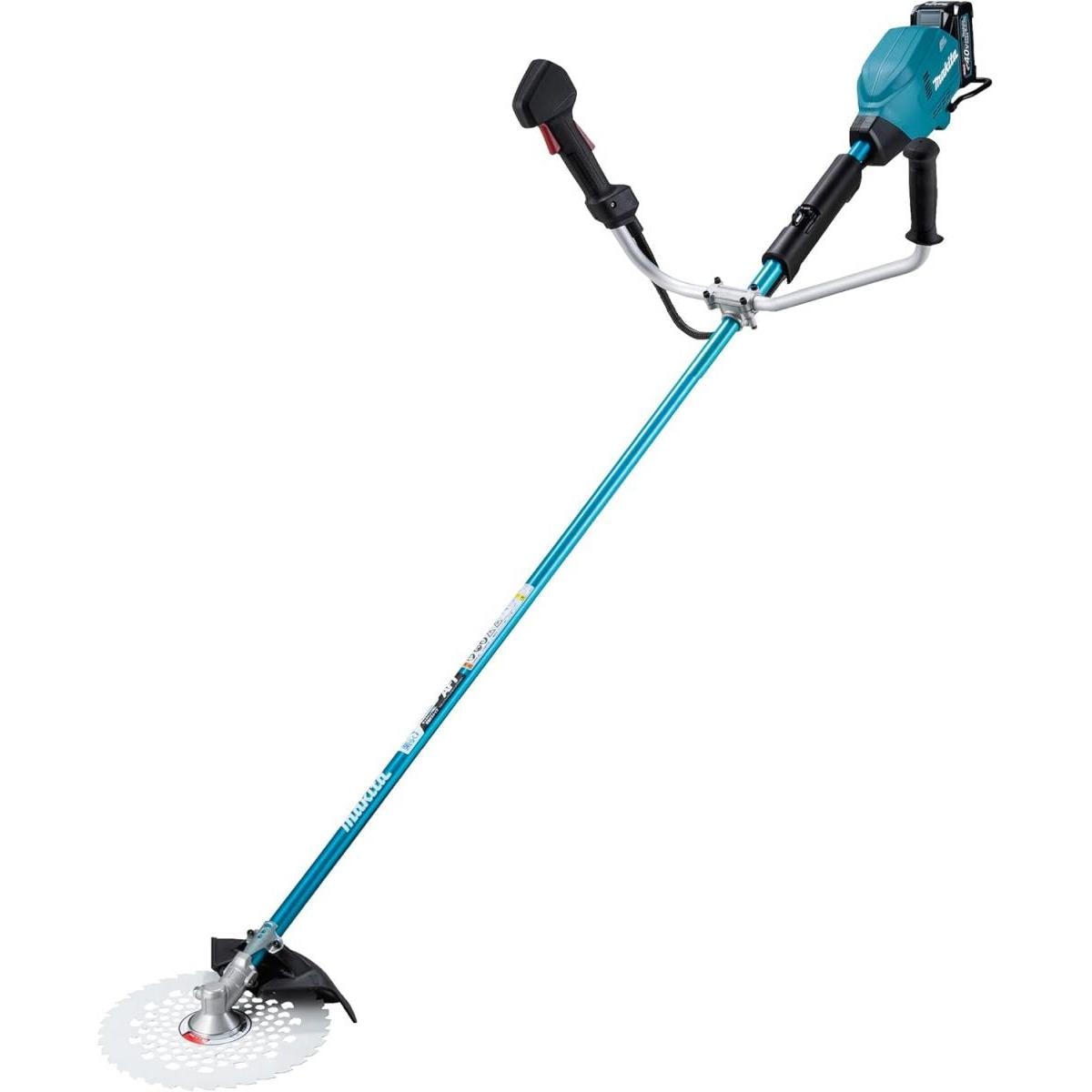 マキタ Makita 充電式草刈機 40Vmax4Ah バッテリ・急速充電器付 MUR006GRM 草刈り機 Uハンドル 左右非対称Uハンドル 2グリップ