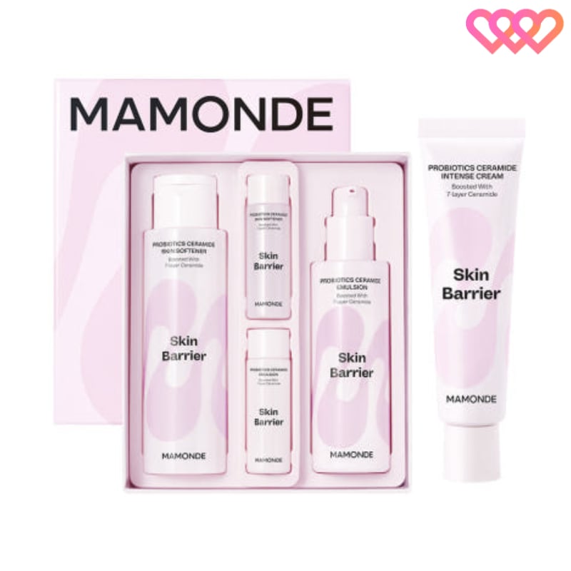 【3種セット】プロバイオティクスセラミドスキンソフナー 200ml (化粧水)+エマルジョン 150ml (乳液)+クリーム 60ml