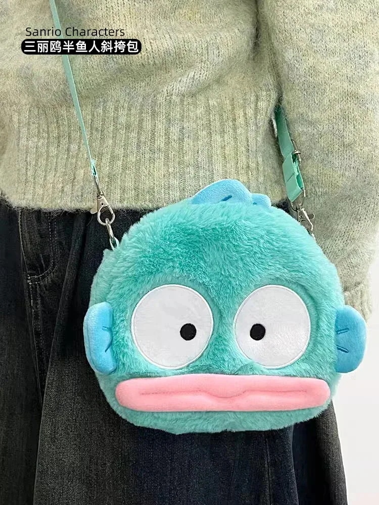 【本日限定】ハンギョドンかわいいクロスボディバッグハーフマーロックピエロマーメイドハントンショルダーポータブルマッチング