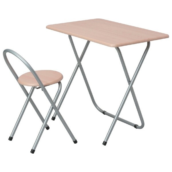 ナカバヤシNakabayashi 折りたたみデスク＆チェア FDC-101 NM