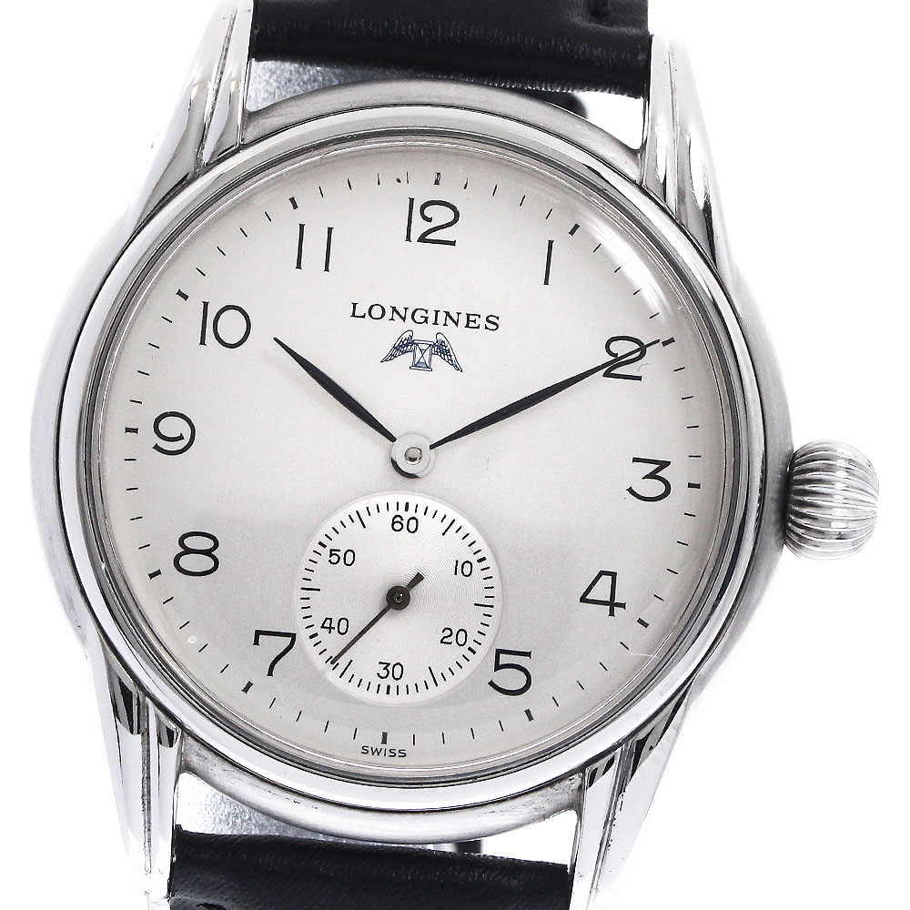 ロンジン LONGINES L4.659.4 モニュメント 復刻版 スモールセコンド Cal.7001 手巻き メンズ _895232【中古】