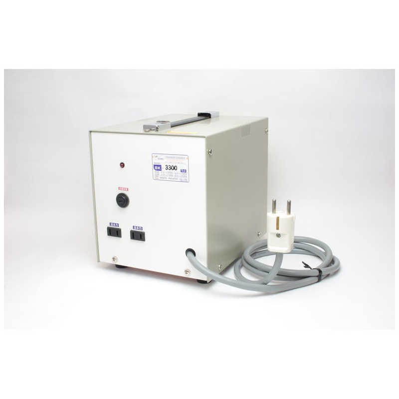 日章工業　変圧器トランスフォーマ SKシリーズ(200V100V容量3300W)　SK‐3300